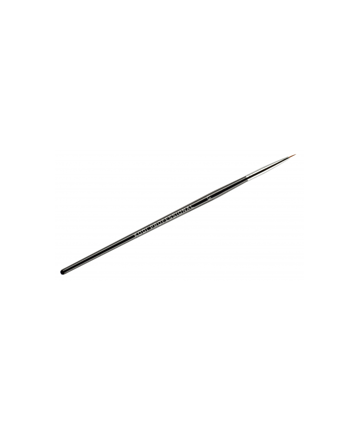 KODI Pincel para pintar kolinsky n.º 1.5 en tubo, mango de madera negro #2