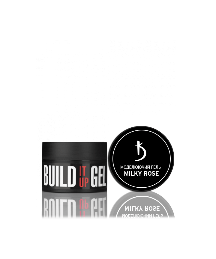 KODI Build It Up Gel MILKY ROSE, 12 ml, builder gel líquido #3