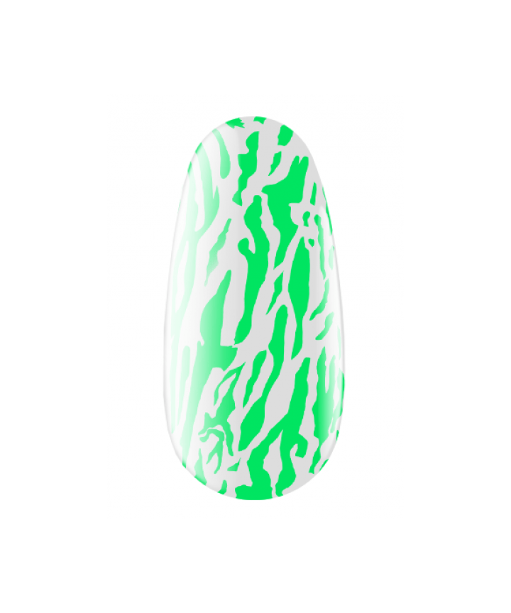 KODI Stamping Gel Green, зелений, 4 ml, гель для стемпінгу #3