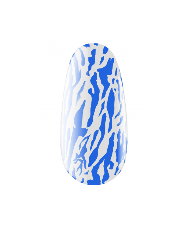 KODI. Stamping Gel Navy, синій електрик, 4 ml, гель для стемпінгу #2