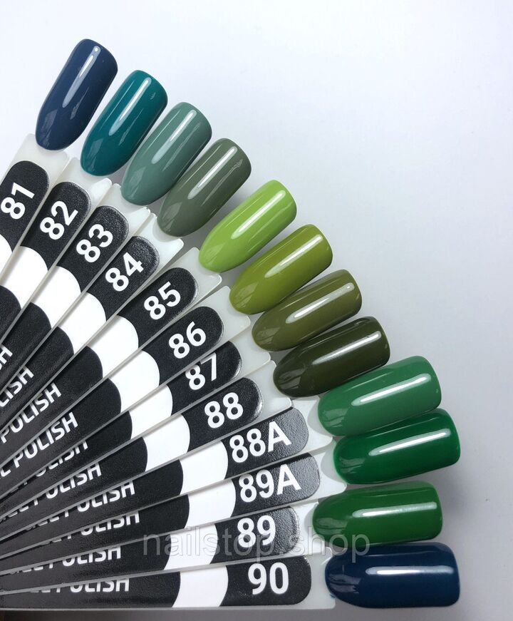 SILLER Gel Polish №88A JADE, нефрит, 8 ml, гель-лак #2