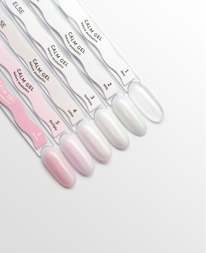 ELSE. Calm gel, #02, Milk, 12 ml. Рідкий гель для зміцнення #3