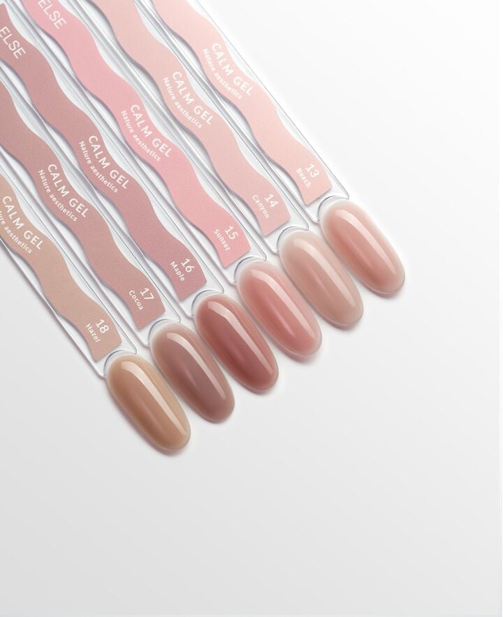 ELSE. Calm gel, #15, Sunset, 12 ml. Рідкий гель для зміцнення #3