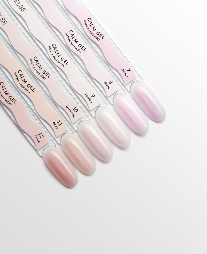 ELSE. Calm gel, #08, Blush, 12 ml. Рідкий гель для зміцнення #3