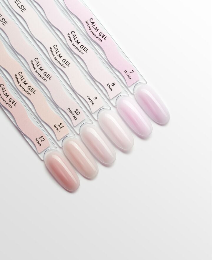 ELSE. Calm gel, #12, Peach, 12 ml. Рідкий гель для зміцнення #3