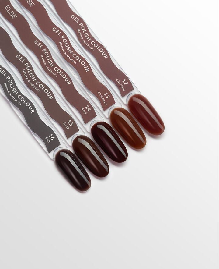 ELSE. Gel polish Colour, #13, Cinnamon, 12 ml. Гель-лак #4