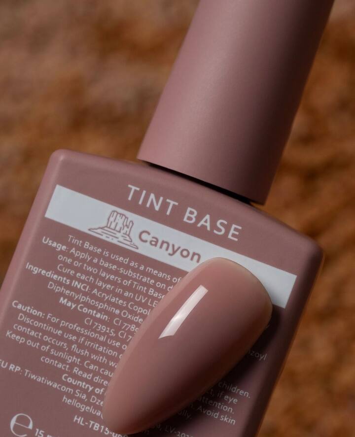 HEYLOVE. Tint base, CANYON, 15 ml, відтіночна база — HEYLOVE, NAILSMADE