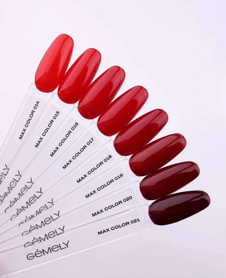 GÉMELY (ex GA&MA). Gel polish, Max Color #021, 6 ml, гель-лак #3