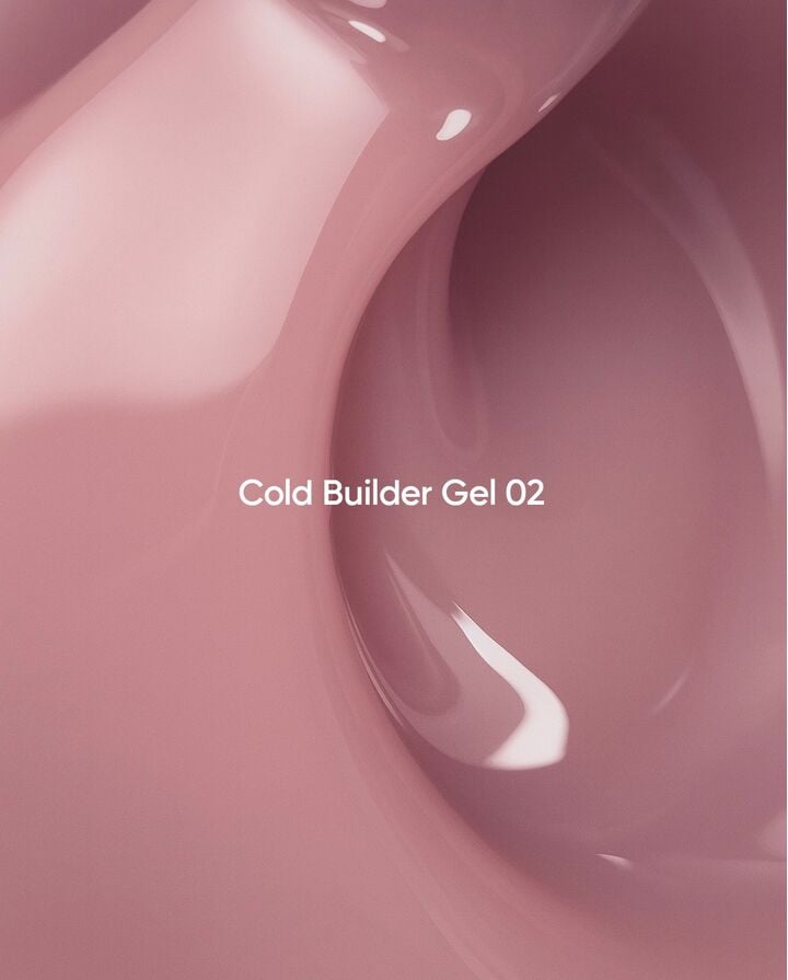NOTD Cold Builder gel #02, 15 ml, нюдово-рожевий гель для нарощування нігтів #2