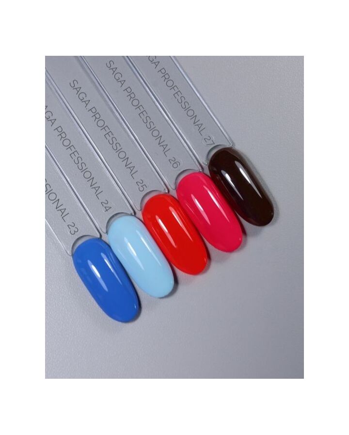 SAGA. Gel Polish "Сolorist", #027, 10 ml. Гель-лак #3