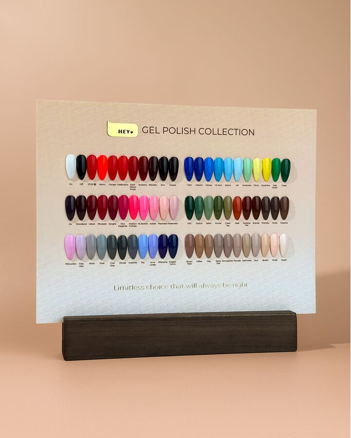 HEYLOVE. Gel Polish, GRAPES, 15 ml, гель-лак, бургунді #5