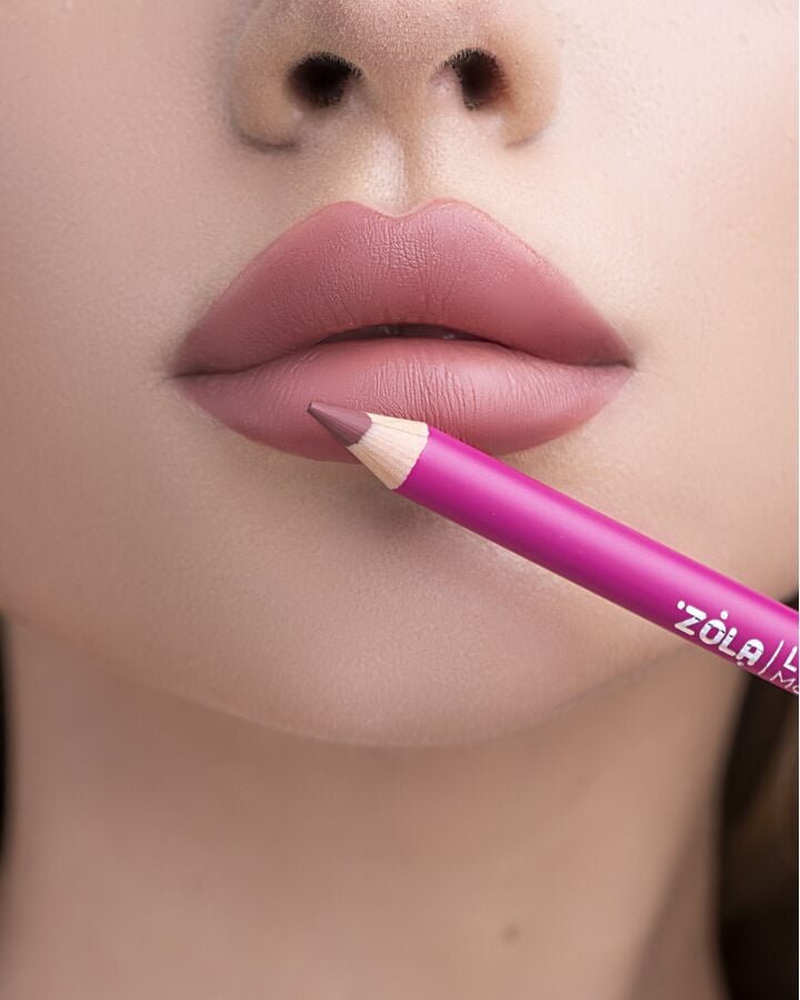 ZOLA. Lip Pencil, #03, Pale Rose. Олівець для губ #2