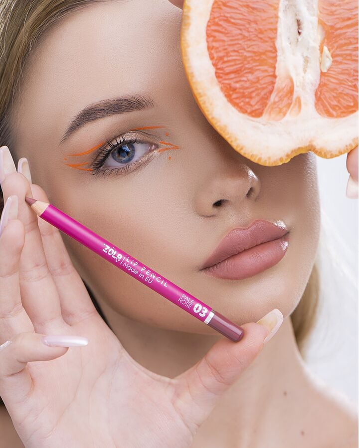 ZOLA. Lip Pencil, #03, Pale Rose. Олівець для губ #4
