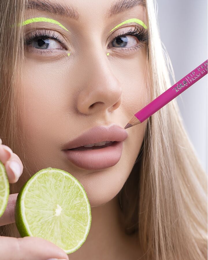 ZOLA. Lip Pencil, #01, Nude Pink. Олівець для губ #2
