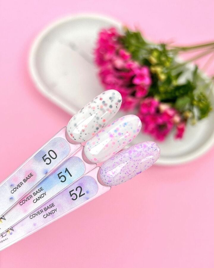 EDLEN Cover base CANDY №52, 9 ml #2