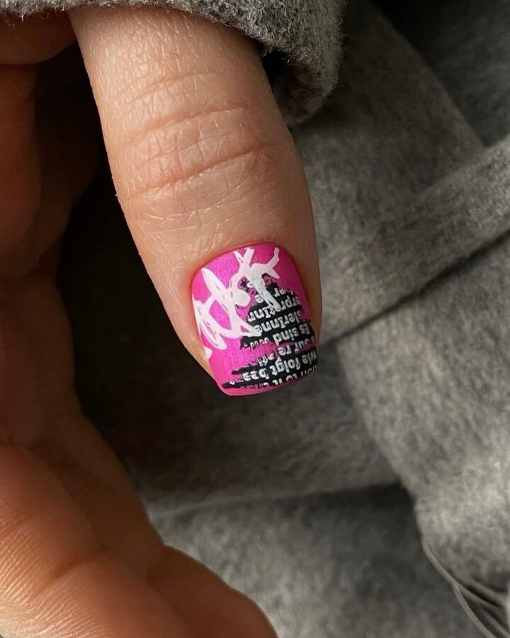 ART STAMPING Пластина для стемпинга 0007 «Graffiti» by Vakula — Стемпинг, NAILSMADE