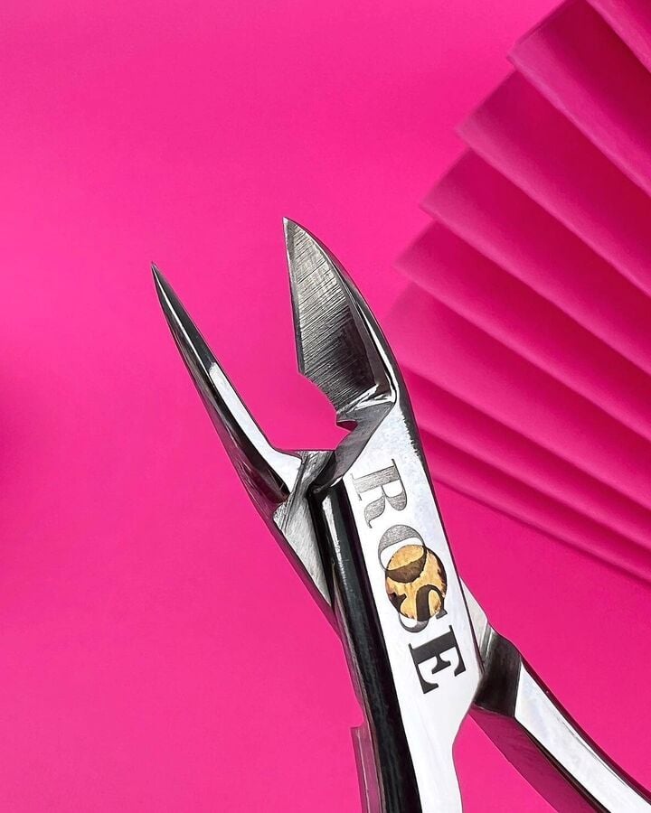 EDLEN. Cuticle Nippers "ROSE", 125 mm, Накожниці для кутикули #2