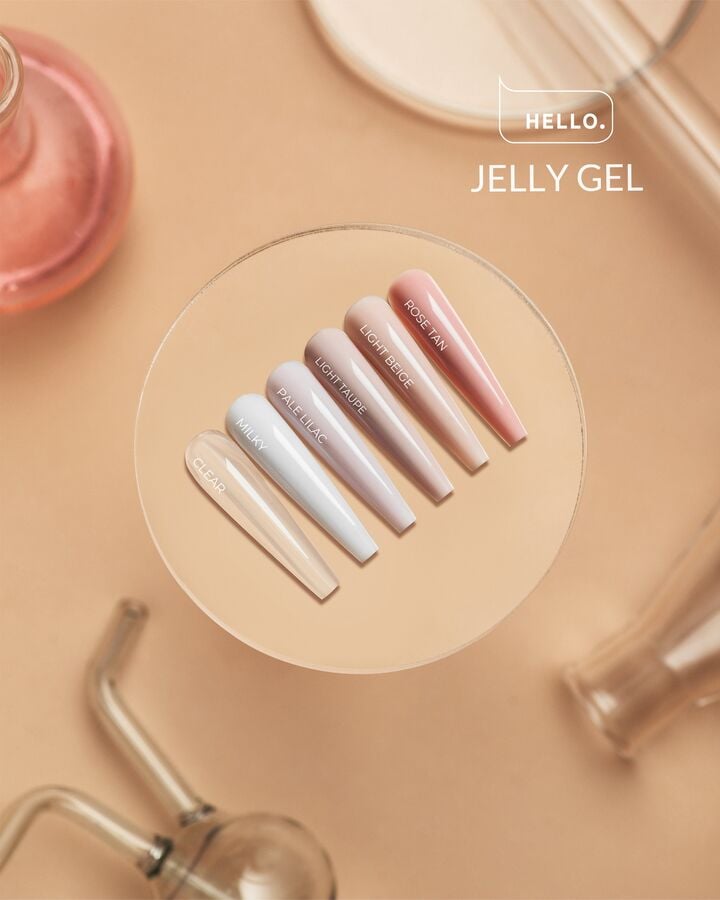 HEYLOVE. Jelly Gel, LIGHT BEIGE, 20 g, гель-желе #4