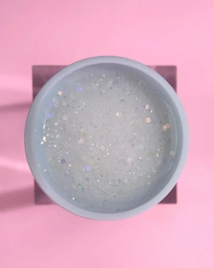 LUNAmoon. Diamond Builder Gel #1, 15 ml, gel per ricostruzione con glitter #3