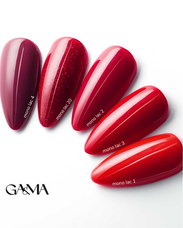 GÉMELY (ex GA&MA). Single-phase Gel Polish, Mono Lac, #001, 6 ml. Однофазний гель лак, "Моно лак" #3