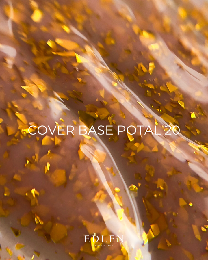 EDLEN Cover base POTAL №20, 17 ml #3