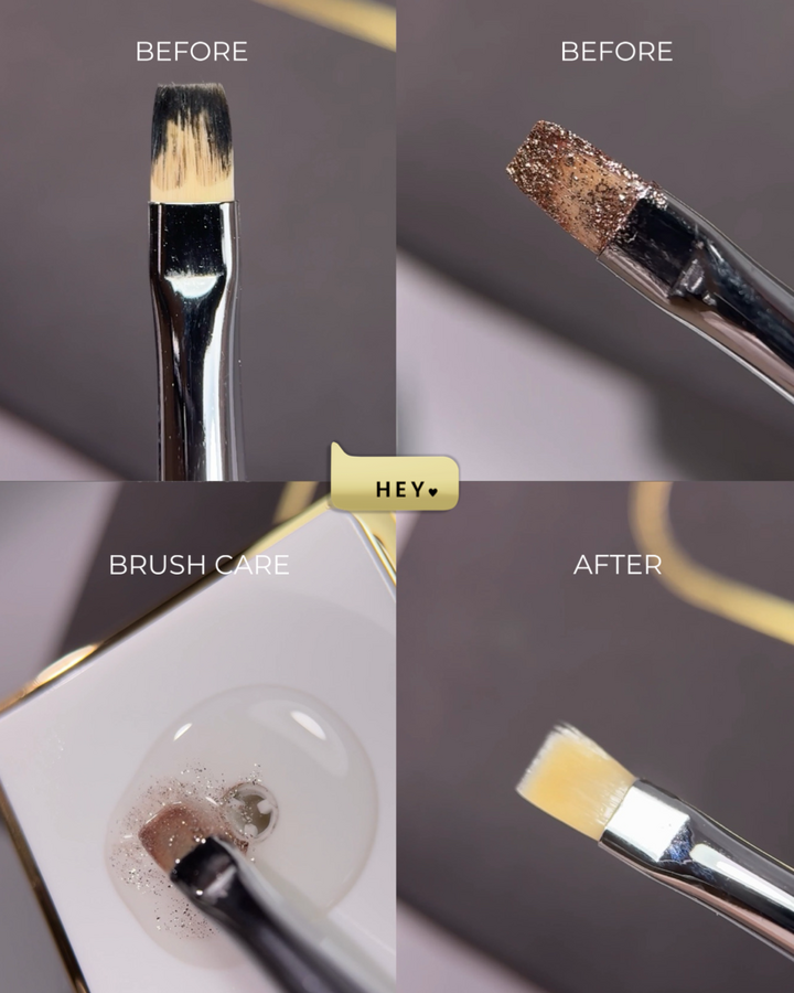 HEYLOVE. Brush Care Solution, 30 ml, Prodotto per la pulizia e la cura dei pennelli #2