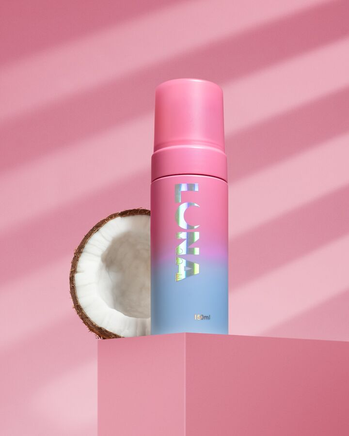 LUNAmoon. Micellar Coconut Foam, 150 ml. Зволожуюча міцелярна пінка з ароматом кокосу #2
