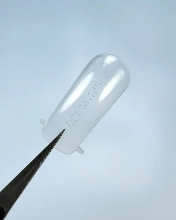 LUNAmoon. Top nail forms, Short Classic Square, 120 Stück. Oberformen für Nagelverlängerung, kurzes klassisches Quadrat #2