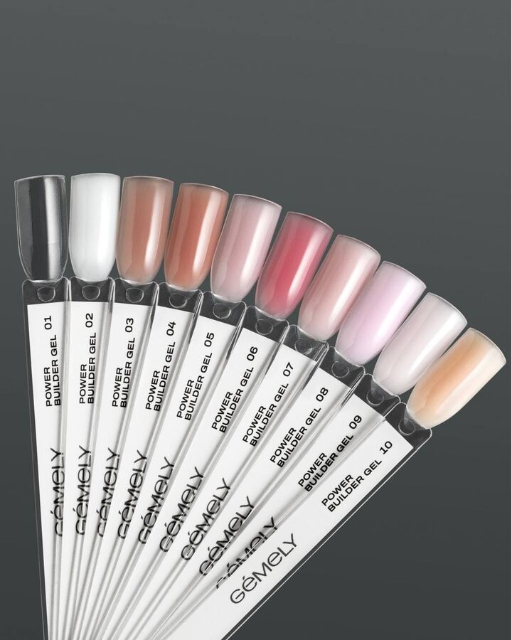 GÉMELY (ex GA&MA). Power builder gel #4, 5 ml, твердий гель #5