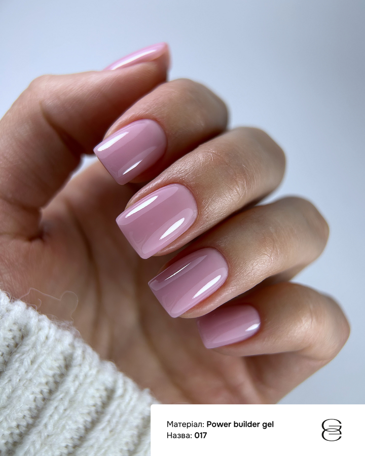 GÉMELY (ex GA&MA). Power builder gel #17, 15 ml, твердий гель #2