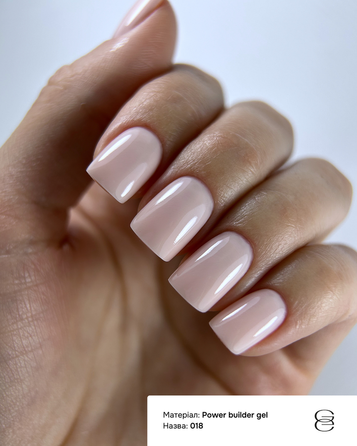 GÉMELY (ex GA&MA). Power builder gel #18, 15 ml, hartes Gel #2