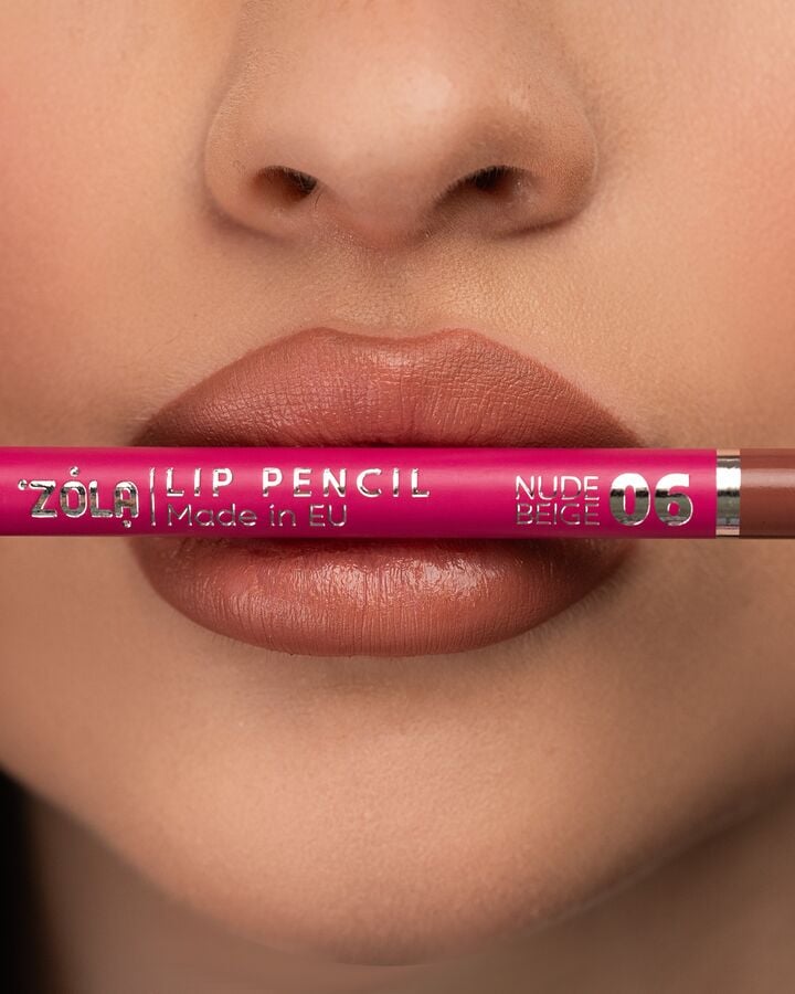 ZOLA. Lip Pencil, #06, Nude Beige. Lippenkonturstift #5