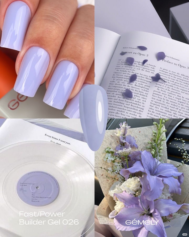 GÉMELY (ex GA&MA). Power builder gel #26, 50 ml, твердий гель #6