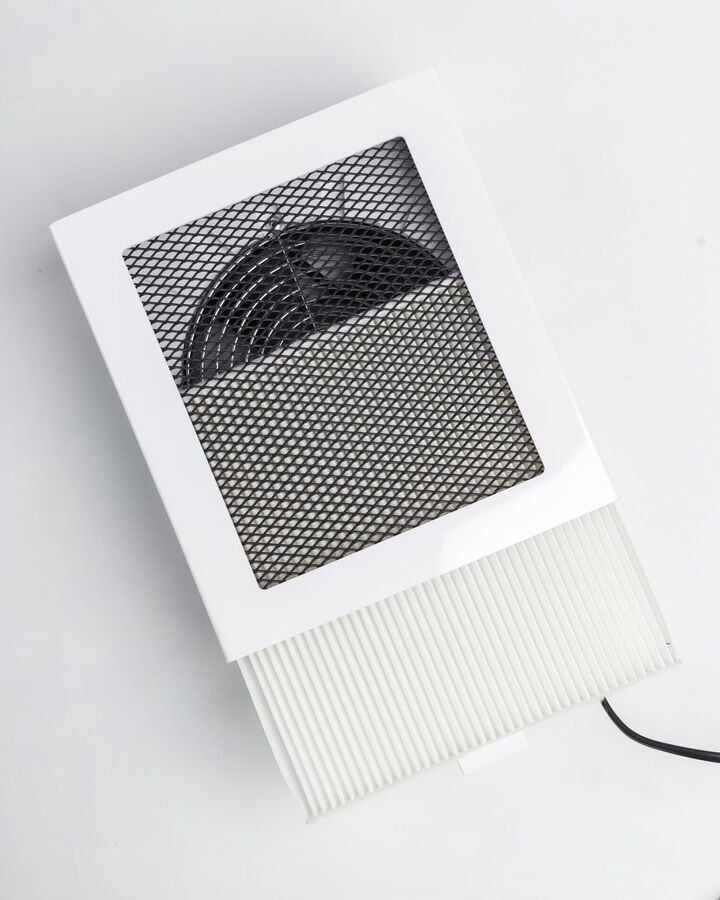 Desktop Nail dust Collector "Air Max NF11", Витяжка настільна, білий глянець, двигун Корея #2