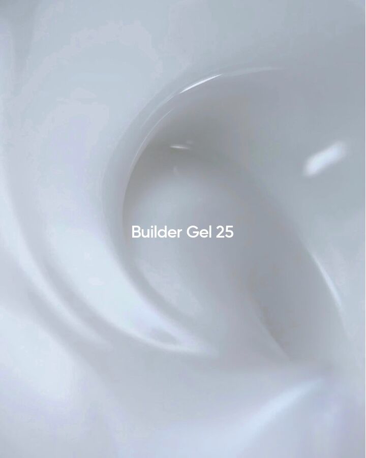 NOTD. Builder Gel, #25, 15 ml. Гель для нарощування, насичений білий #2
