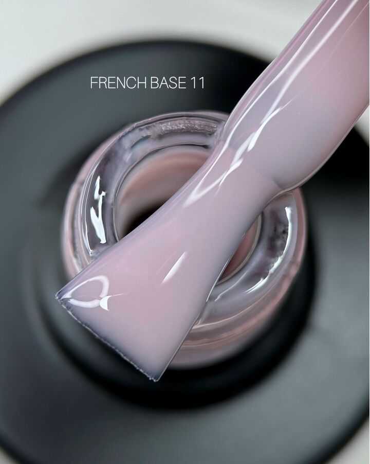 SAGA. French base, #11, 15 ml. Камуфлююча база #2