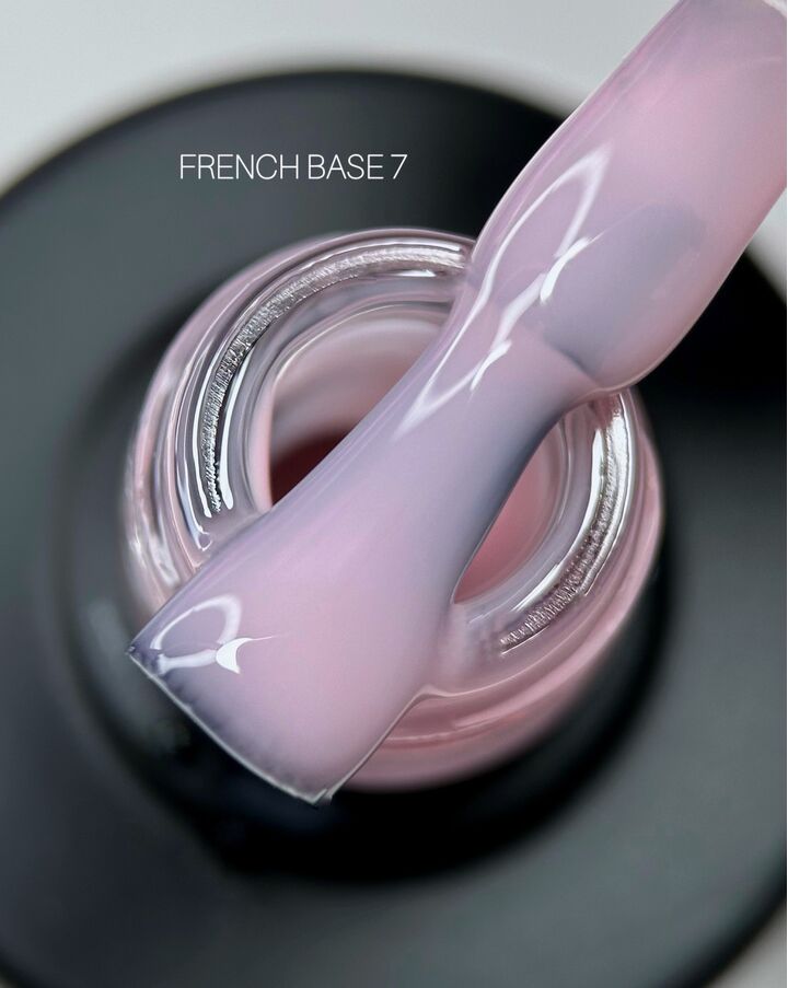 SAGA. French base, #07, 15 ml. Камуфлююча база #2