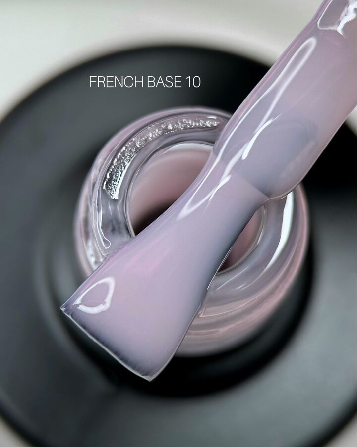 SAGA. French base, #10, 15 ml. Камуфлююча база #2