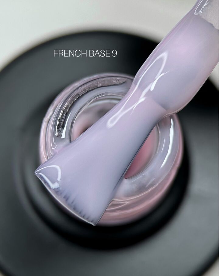 SAGA. French base, #09, 15 ml. Камуфлююча база #2