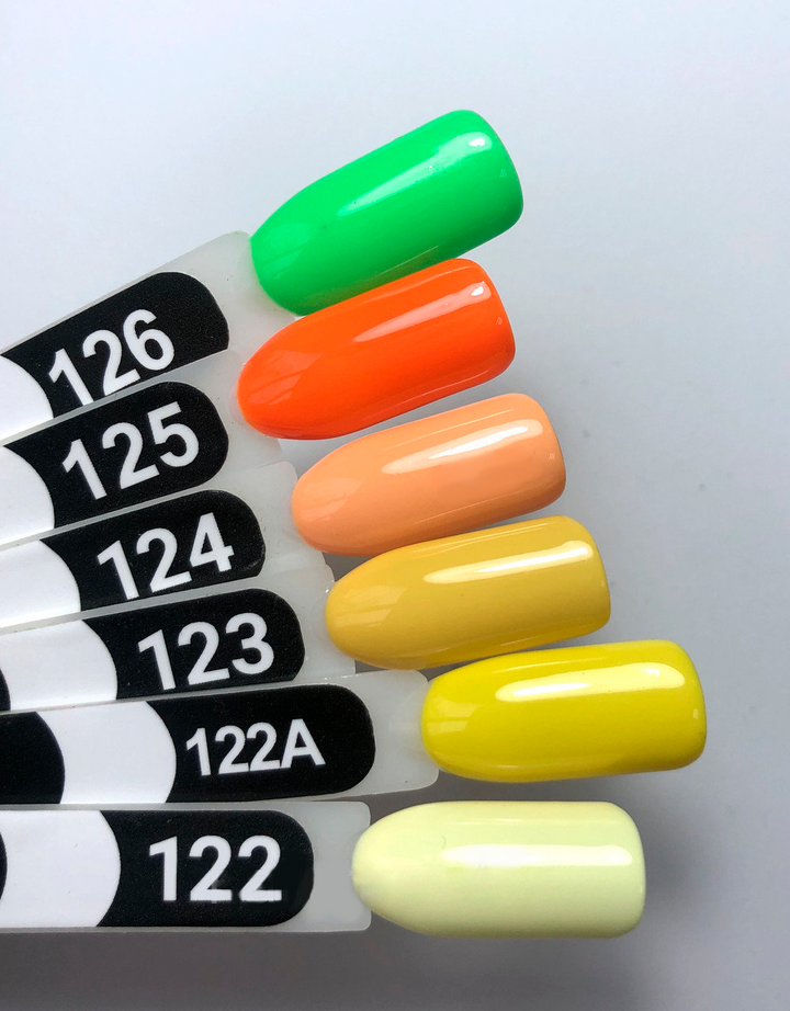 SILLER Gel Polish №126 BRIGHT GREEN, яскраво-зелений, 8 ml, гель-лак #2