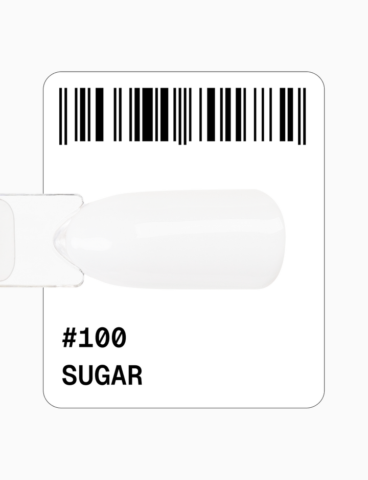 ADORE. Gel Polish, #100, Sugar, 12 ml. Гель-лак, білий #2