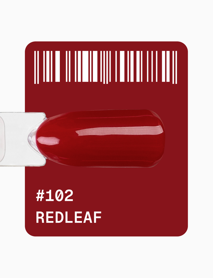 ADORE. Gel Polish, #102, Redleaf, 12 ml. Гель-лак, рубіновий #2