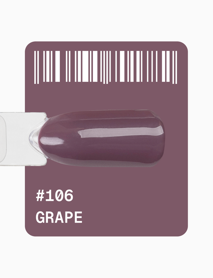 ADORE. Gel Polish, #106, Grape, 12 ml. gel polish, gedämpftes weinrot #2