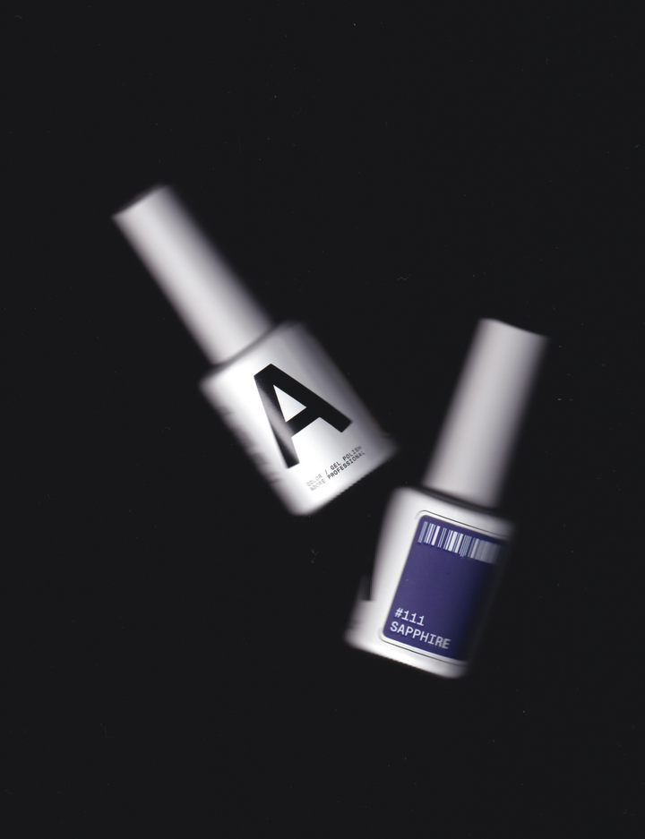 ADORE. Gel Polish, #111, Saphire, 12 ml. Gel polish, bleu royal foncé #3