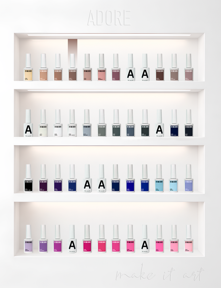 ADORE. Gel Polish, #120, Wanut, 12 ml. Гель-лак, бежево-коричневий #5