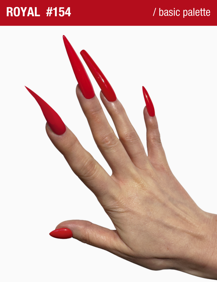 ADORE. Gel Polish, #154, Royal, 12 ml. Гель-лак, колорівський червоний #4
