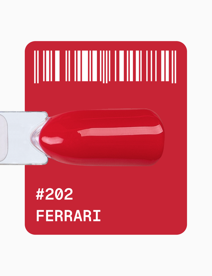ADORE. Gel Polish, #202, Ferrari, 12 ml. Гель-лак, червоний феррарі #2