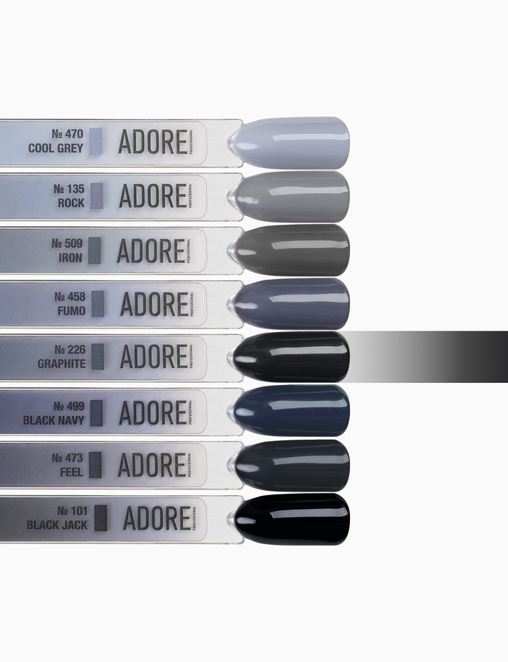 ADORE. Gel Polish, #226, Graphite, 12 ml. Гель-лак, графіт #4