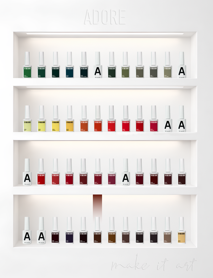 ADORE. Gel Polish, #230, Redwood, 12 ml. Гель-лак, червоно-коричневий #5