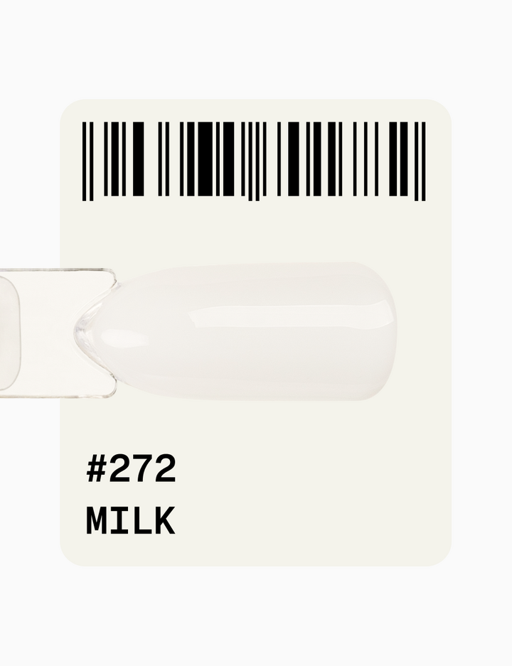 ADORE. Gel Polish, #272, Milk, 12 ml. Гель-лак, ідеальний молочний #2